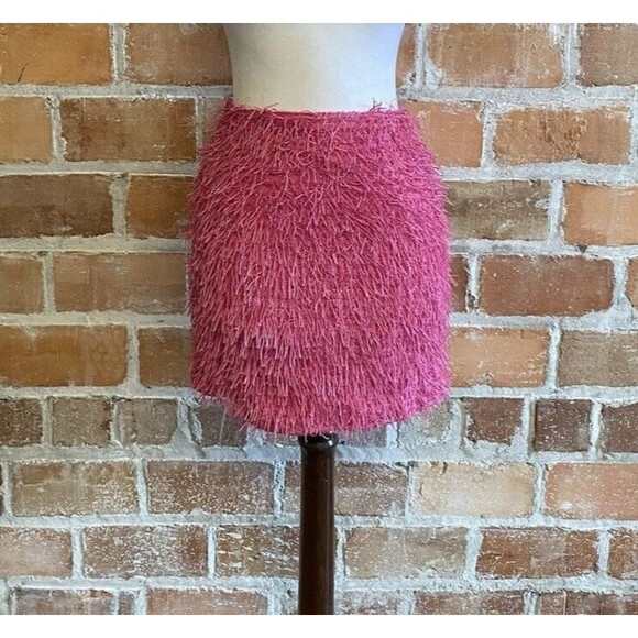 Altar'd State Womens Fringe Skirt Size Large - Picture 1 of 10